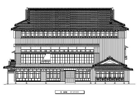 三宜楼建物実測調査