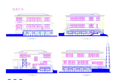 大正ビル建物実測調査